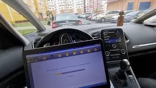 Адаптация сцеплений коробка робот dw5 Renault Scenic 4 с помощью CanClip.