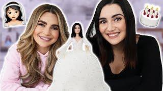 Making A Wedding Dress Cake w/ Safiya Nygaard!