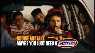 SNICKERS ROOKIE MISTAKE COMMERCIAL