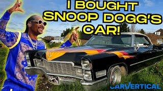 Snoop Doggs Cadillac found abandoned!! and i bought it!