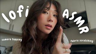 ASMR Lofi Fabric Scratching, Camera Tapping, Up Close Whispers, + Fit Check