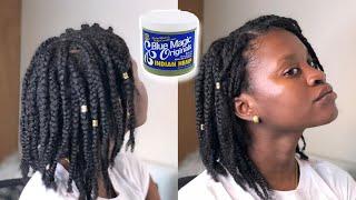 HOW TO DO MINI BRAIDS on 4C NATURAL HAIR