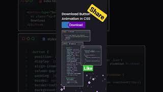Download Button Animation in CSS