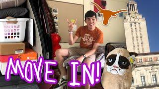 Moving into my College Dorm! (UT Austin) | college diaries #1