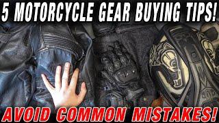 5 Tips for Buying Motorcycle Gear!