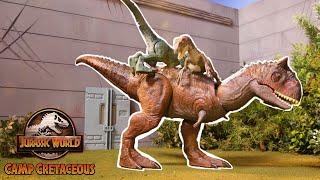 Jurassic World: Camp Cretaceous | Velociraptor Outbreak | @MattelAction