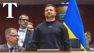 LIVE: President Zelensky addresses European parliament