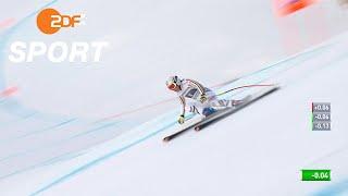 Kira Weidles Abfahrt in Garmisch-Partenkirchen | ZDF SPORTextra