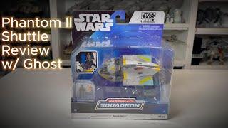 Star Wars Micro Galaxy Squadron Phantom II Shuttle Review and Comparison