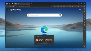 Microsoft Edge Gets NTP Widgets, Security, Bug Fixes & Changes With Latest Update