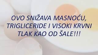 Ovo snižava masnoću, trigliceride i visok krvni pritisak kao od šale!