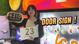 Introduction of Door Sign