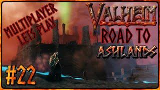 Angriff auf die erste FESTUNG - ROAD TO ASHLANDS - 22 - Valheim Multiplayer Lets Play