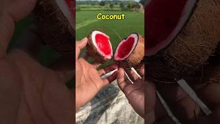 Coconut Water Testing Exposed #shorts #outofmindexperiment