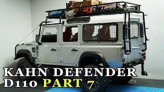 RC Project 6 | Kahn Defender D110 | PART 7: Optional Rear Bumper and Scale Accessories