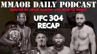 UFC 304: Edwards vs. Muhammad 2 Recap MMAOB Daily Podcast For July 28th