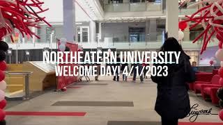 Northeastern University-Welcome Day!