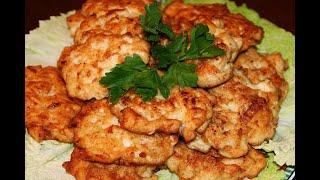 Рубленные куриные котлеты