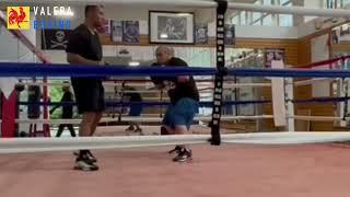 Ring Magazine’s Ryan Songalia on the Mitts with Coach Carlo @ Old Dog Boxing Club