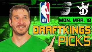 DraftKings NBA DFS Lineup Picks Today (3/18/24) | NBA DFS ConTENders