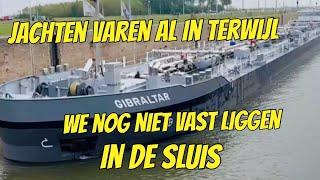 YACHT LAUGHS IN THE LOCK, VOLKERAK, OOSTERSCHELDE (part 3) #248