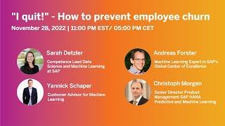 "I quit!" - How to prevent employee churn | SAP Community Call