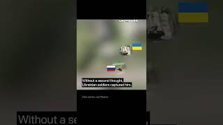 Russian Soldier Begs Ukrainian Drone for Mercy. Ukrainian Soldiers Saved His Life and Captured Him