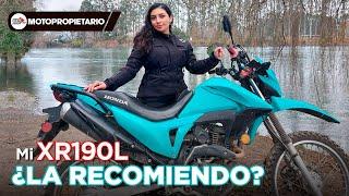 Lo BUENO y lo MALO de la Honda XR190L . NO LA COMPRES sin ver este videoReview MotoPropietario.