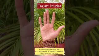 Tarjani mudra