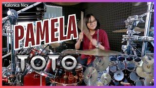 Toto - Pamela - Jeff Porcaro || Drum cover by KALONICA NICX