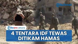 Single Fighter! Detik-detik Al-Qassam Rebut Senjata Israel lalu 4 Tentara IDF Ditikam hingga Tewas