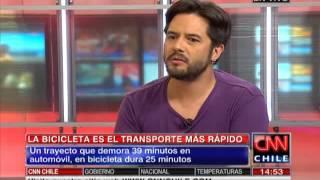 Uso de bicicleta: Claudio Olivares ahondó en el estudio que la destaca como el transporte más rápido