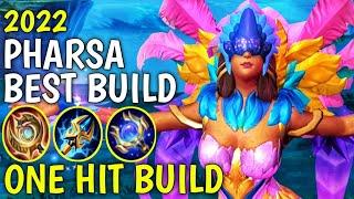 PHARSA BEST BUILD 2022 | TOP 1 GLOBAL PHARSA BUILD GUIDE | PHARSA SAMBA MUSE GAMEPLAY