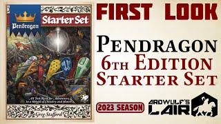 Unboxing & First Look | Pendragon 6th Edition Starter Set (Chaosium 2023)