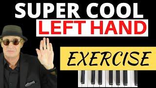 PIANISTS!!:  ULTIMATE CYCLE OF 5THS EXERCISE FOR THE LEFT HAND : (Applied to the song  "Summertime")