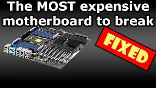 supermicro X11SPA-TF server MOTHERBOARD repair