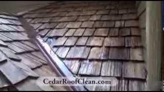 Avoiding your Cedar Roof Shakes to Degrade  Cedar Roof Cleaning and Maintenance