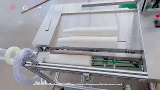 USA customer high speed double wall paper cup machine testing