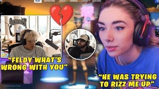 Clix Jealous For Sommerset After Thinking That Feldy Was Trying To RIZZ HER UP | Fortnite