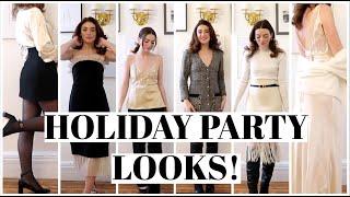 What to wear for the Holidays! Party outfit ideas!