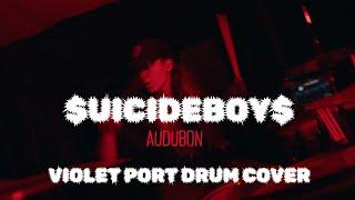 $UICIDEBOY$ - AUDUBON - VIOLET PORT DRUM COVER