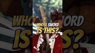 Do you know whose sword this is ? | #shorts