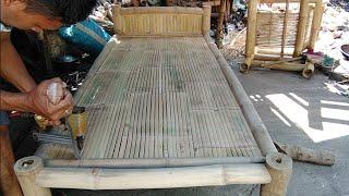 How to make bamboo bed