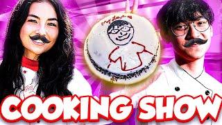 Kyedae & TenZ Bake a Cake !!! | Kyedae Friday's Cooking Show