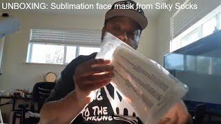 UNBOXING:Sublimation face mask from Silky Socks