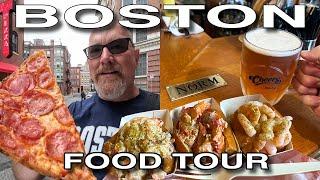 Regina Pizzeria, Cheers and Lukes Lobster • Boston Food Tour (Part 2)