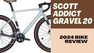 2024 Scott Addict Gravel 20 Review | Insane Color + Sram Rival AXS + Carbon Wheels!