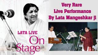 Lata ji unseen live stage performance FT on YT Must Watch.