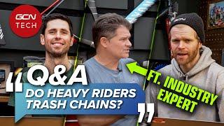Chain Wear, Gravel Aerodynamics, Tubeless Sealant Lifespan | GCN Tech Clinic