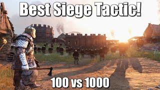 Best Siege Defense Tactic! - Mount & Blade 2: Bannerlord (1.0.0)